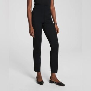 SPANX Black Ponte Slim Straight Pant sz L